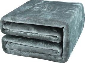 EMI sötét szürke színű mikroszálas takaró 150 x 200 cm