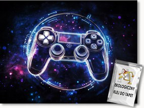 Fotótapéta Flizelina Gaming Játék Gamepad Konzol Kontroller 152,5x104 ragasztó