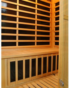Sauna DeLuxe 2200 Carbon, barna