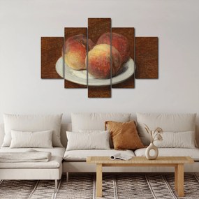 Kép - Henri Fantin-Latour, Three Peaches on a Plate, reprodukciók (150x105 cm)