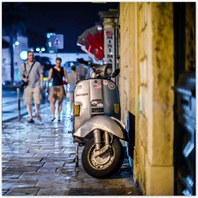 Poszterek 100x100 Vespa robogó