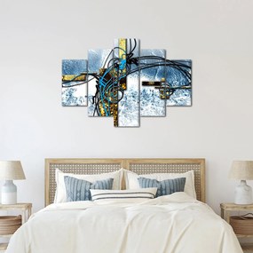 Absztrakt kép (150x105 cm)