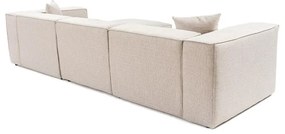Sarokkanapé Lora (L1-O1-1R-POUFFE ) - Világos Barna