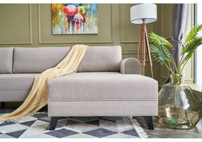 Bézs sarokkanapé (U alakú) Belen – Balcab Home