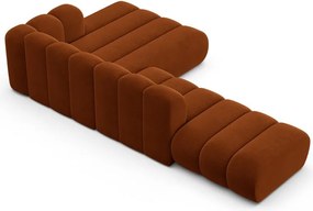 Narancssárga sarokkanapé (jobb oldali) Lupine – Micadoni Home