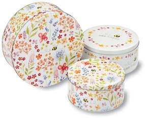 Süteménytartó acél doboz szett 3 db-os – Cooksmart ®