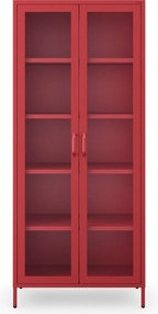ANGELO vitrin, 800 x 1850 x 450 mm, Modern: piros