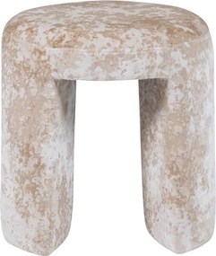 Bézs kárpitozott ülőke Charlie – WOOOD