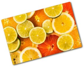 Edzett üveg vágódeszka Citrusfélék pl-ko-80x52-f-41404635