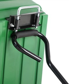 JEREMY billenős kerti talicska, 51x103,5x92,5cm, zöld Gardebruk