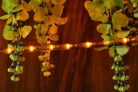 NEXOS Fénykábel 480 LED Sárga 20 m