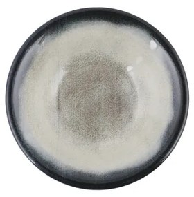 26 részes étkészlet kék/barna/porcelán