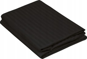 Szállodai damaszt lepedő 180x220 hagyományos fekete szín