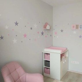 INSPIO Falmatrica - Rózsaszín csillagok