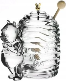 Méztároló doboz kaptár mackó bohemia kristály