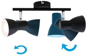 Briloner&nbsp;10698891 - Spotlámpa 2xE14/25W/230V fekete