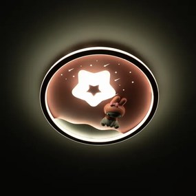 Brilagi - LED dimmelhető gyerekszobai mennyezeti lámpa BUNNY LED/83W/230V 3000-6000K + távirányító