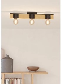 Eglo 43901 - Mennyezeti lámpa BAILRIGG 3xE27/40W/230V