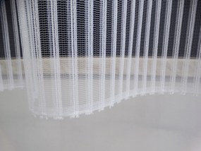 Mg Függöny Csíkos 35793 fehér 200x160cm Kész Bt M