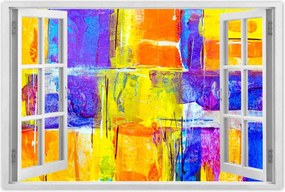 Poszterek 120x80 Absztrakt Paradicsommadár