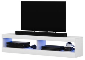 Tv szekrény/asztal Violett 100 (világítással) (fehér). 1098635