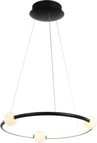 ITALUX PND-20112035-1ABL LOZANNA Modern Led Függesztett Lámpa Fehér, Fekete, Rózsaszín LED IP20