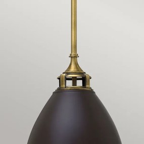 Hinkley HK-AMELIA-P-M-RB - Csillár rúdon AMELIA 1xE27/60W/230V bronz