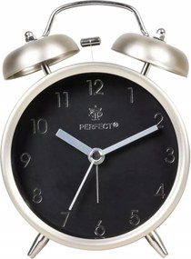 Kvarc ébresztőóra Perfect 09805 Óra Alarm Gong áramló mechanizmus