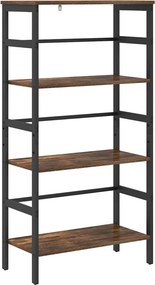 vidaXL Könyvespolc Füstölt tölgy 60 x 29,5 x 115 cm Faanyag