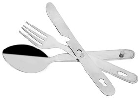 Track rozsdamentes acél kemping edény készlet 7 db-os - Orion