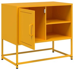 antracitszürke acél TV-szekrény 100,5x39x60,5 cm