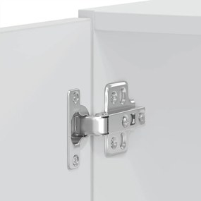 Lucca 2 db fehér szerelt fa sütőszekrények