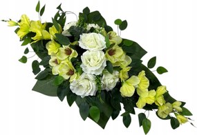 Csokor Nád Kompozíció Sír Temető Művirágok