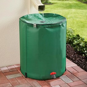 Összecsukható esővíztároló, 200L