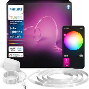 Philips Hue Lightstrip 3m Rgb Led Szalag, Okos Világítás, Alexa, Google HomeKit, Applikáció