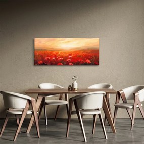 Kép - Mező pipacsok (120x50 cm)