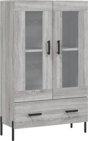 vidaXL szürke sonoma szerelt fa magasszekrény 69,5 x 31 x 115 cm