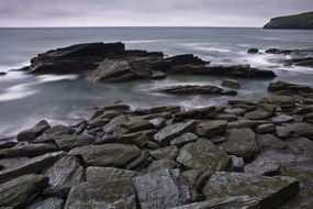 Poszter 45x30cm Trebarwith Strand, Assaf Frank