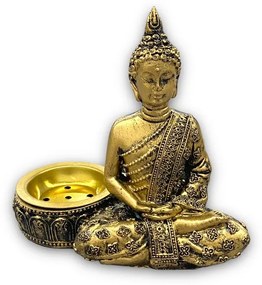 Füstölő -és Mécsestartó Buddha