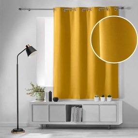 Sárga sötétítő függöny 135x180 cm Occult – douceur d'intérieur