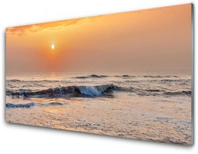 Akrilkép tenger, táj 125x50 cm