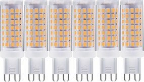 6x Led izzó G9 10W 1000lm 90W 230V 360° semleges fény 4000K
