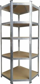 Aga Sarok fém polcrendszer 180x70x40 cm 5 polc