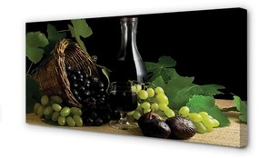 Canvas képek Trash bor szőlőlevél 100x50 cm