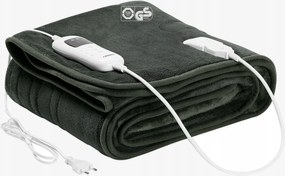 Elektromos takaró Fűtő takaró Hangulatos antracit Arebos 180x130 cm