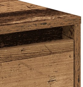Éjjeli Szekrény Öreg Fa 45x34x44,5 cm Faforgácsból