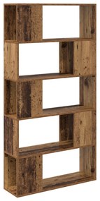 Tárolóegység Régi fa Tömör fa 80 x 24 x 155 cm