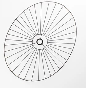 Univerzális CURITIBA lámpabúra 60x80 cm fekete