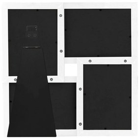 fehér MDF fényképkeretszett 4 db 4 x 15 cm-es képhez