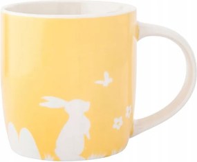 Porcelán bögre füllel Nbc Nyuszi sárga 360 ml